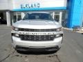 Silver Ice Metallic - Silverado 1500 Custom Double Cab 4x4 Photo No. 3