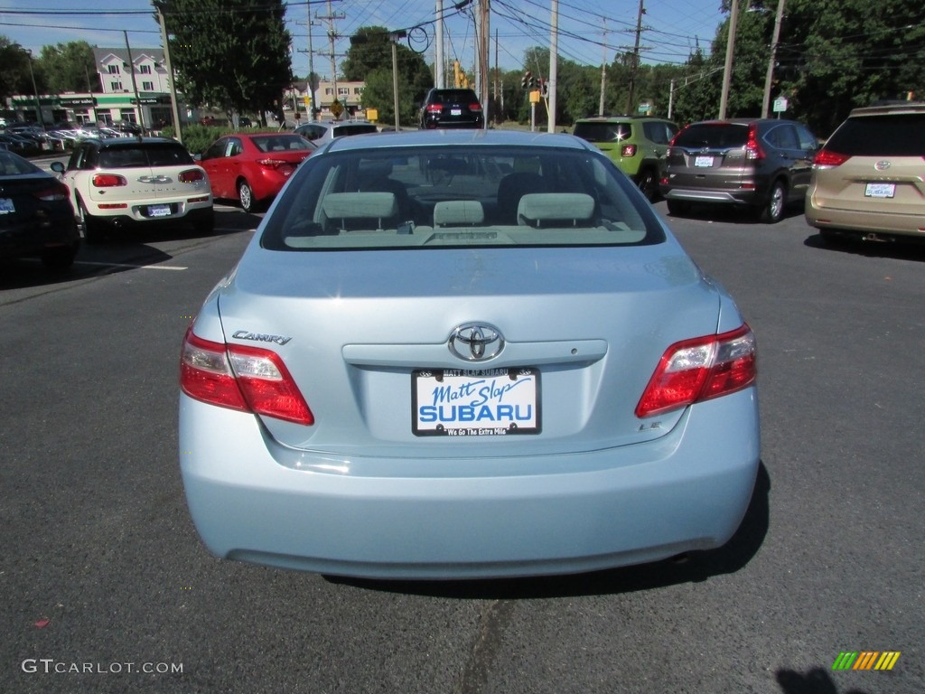 2008 Camry LE - Sky Blue Pearl / Ash photo #7