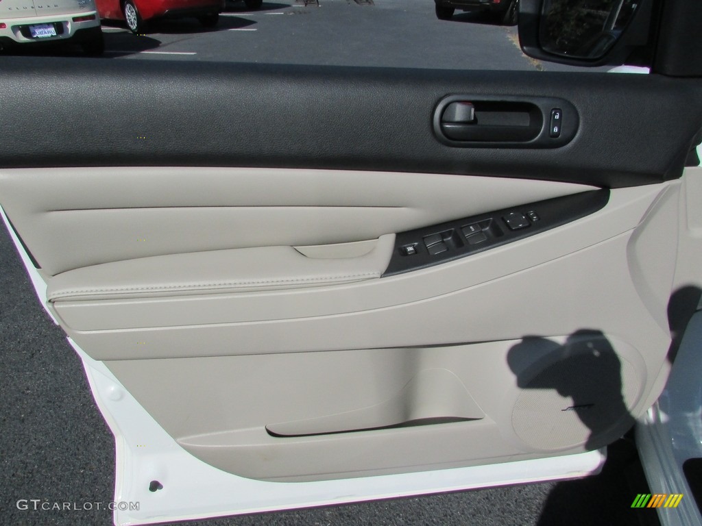 2011 CX-7 s Touring AWD - Crystal White Pearl Mica / Sand photo #14