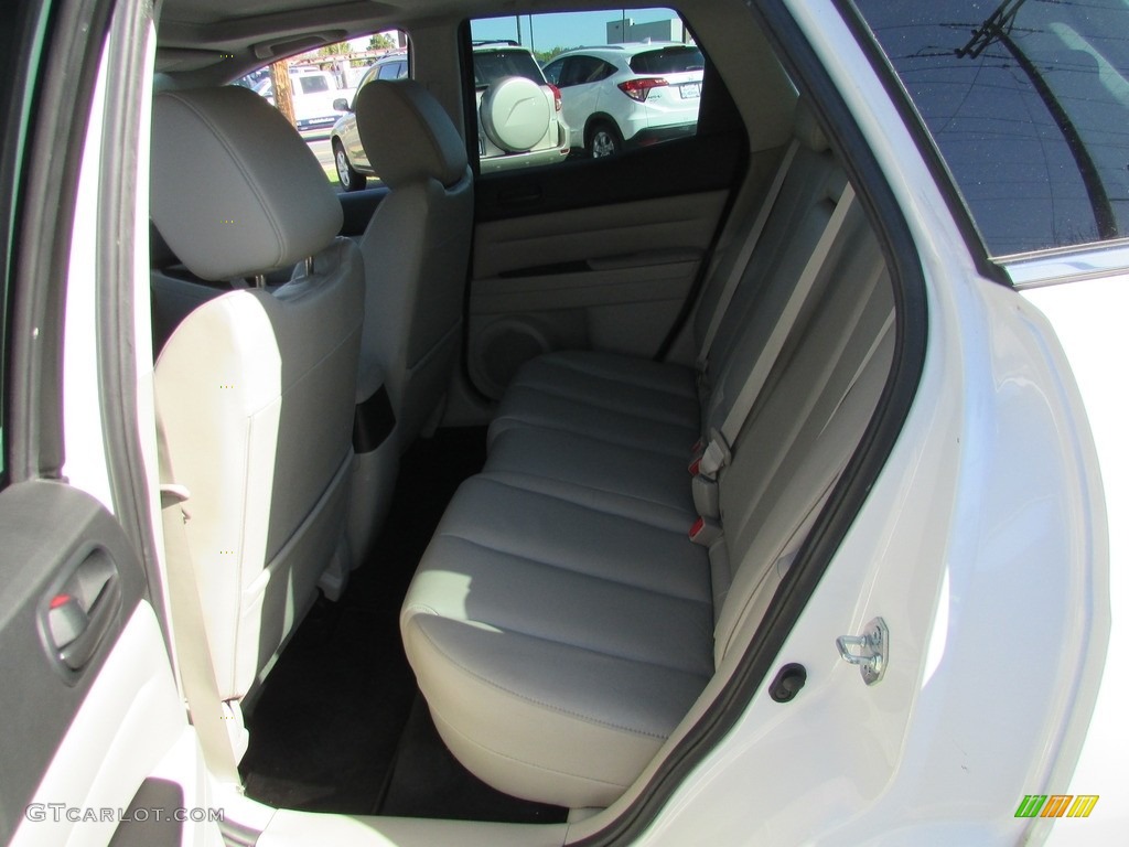 2011 CX-7 s Touring AWD - Crystal White Pearl Mica / Sand photo #21