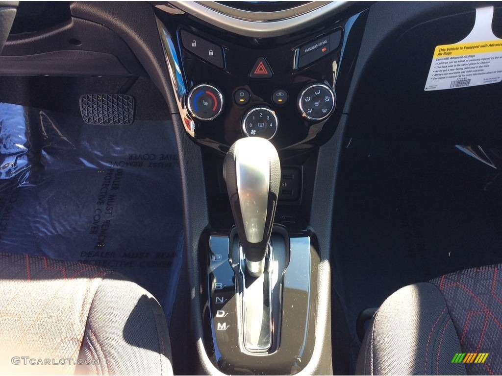 2019 Sonic LT Hatchback - Mosaic Black Metallic / Jet Black photo #13