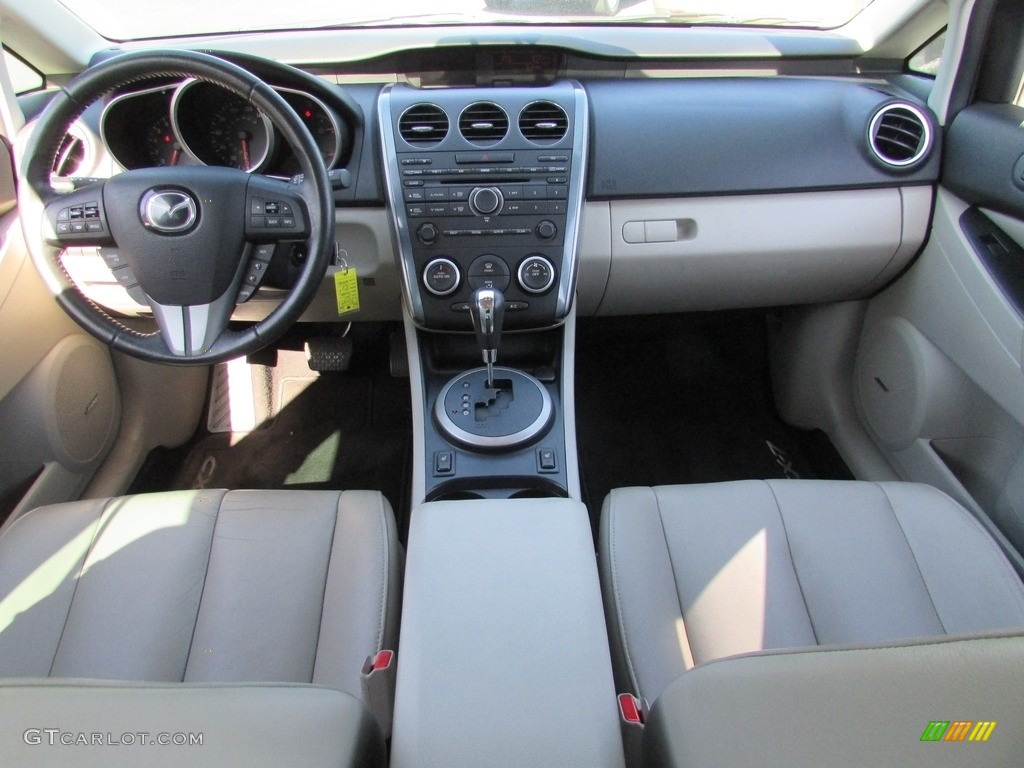 2011 CX-7 s Touring AWD - Crystal White Pearl Mica / Sand photo #24