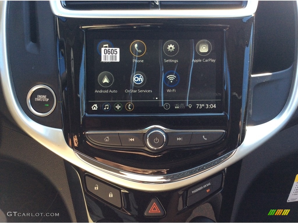 2019 Sonic LT Hatchback - Mosaic Black Metallic / Jet Black photo #15