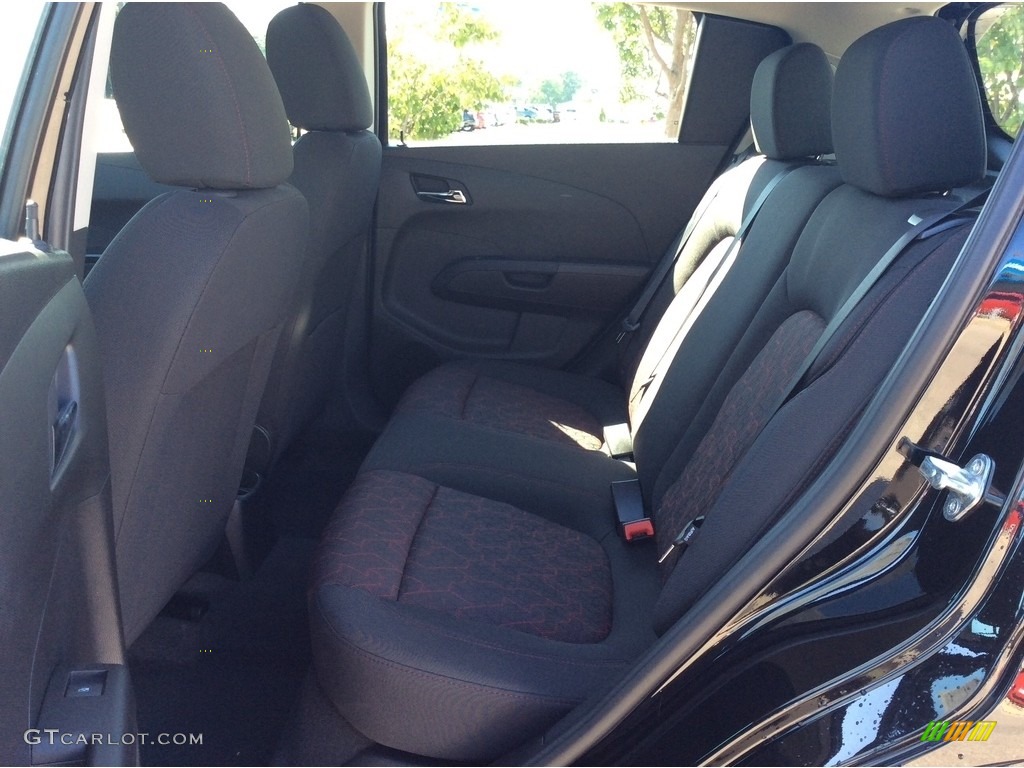2019 Sonic LT Hatchback - Mosaic Black Metallic / Jet Black photo #22