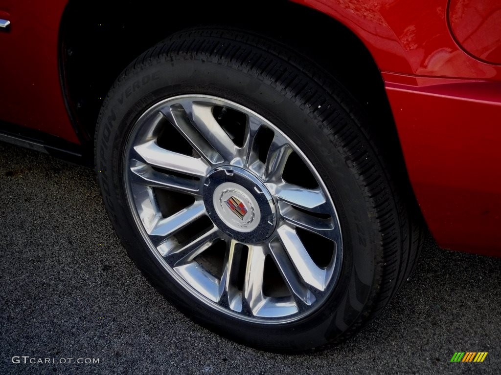 2013 Escalade Platinum AWD - Crystal Red Tintcoat / Ebony photo #7