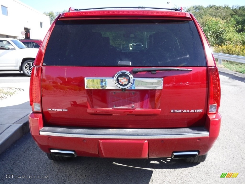 2013 Escalade Platinum AWD - Crystal Red Tintcoat / Ebony photo #9