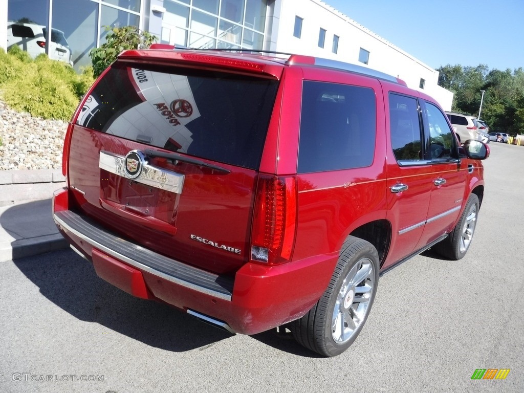 2013 Escalade Platinum AWD - Crystal Red Tintcoat / Ebony photo #10