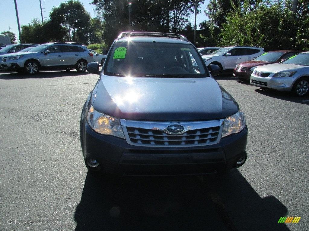 2013 Forester 2.5 X Limited - Marine Blue Pearl / Black photo #3
