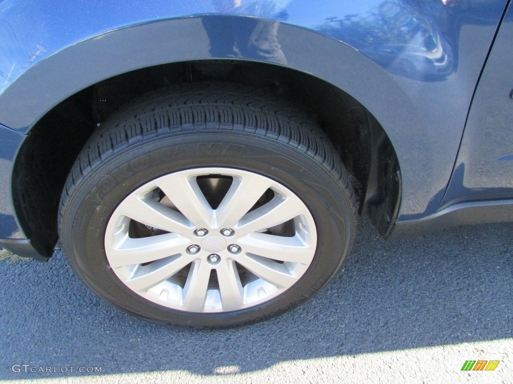 2013 Forester 2.5 X Limited - Marine Blue Pearl / Black photo #23