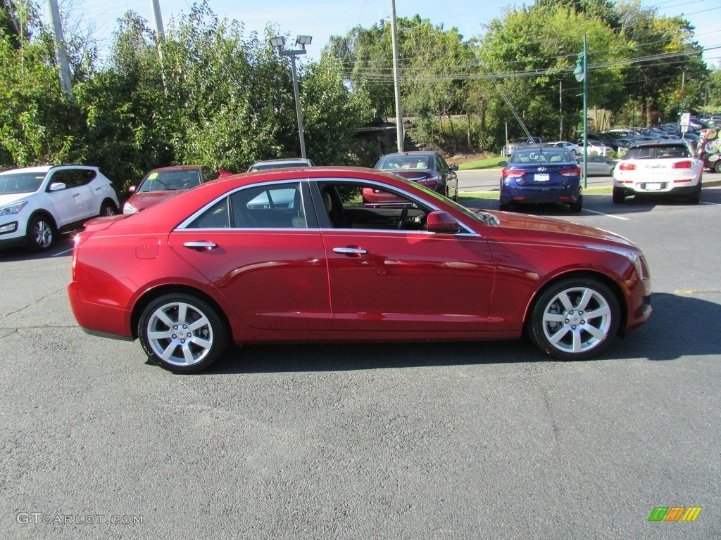 Red Obsession Tintcoat 2014 Cadillac ATS 2.5L Exterior Photo #135275064