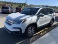 2020 Platinum White Pearl Honda Pilot EX-L AWD  photo #4