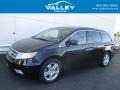 2012 Crystal Black Pearl Honda Odyssey Touring  photo #1