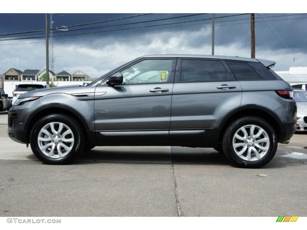 Corris Gray Metallic 2019 Land Rover Range Rover Evoque SE Exterior Photo #135277695