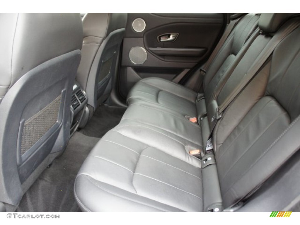 Ebony Interior 2019 Land Rover Range Rover Evoque SE Photo #135278319
