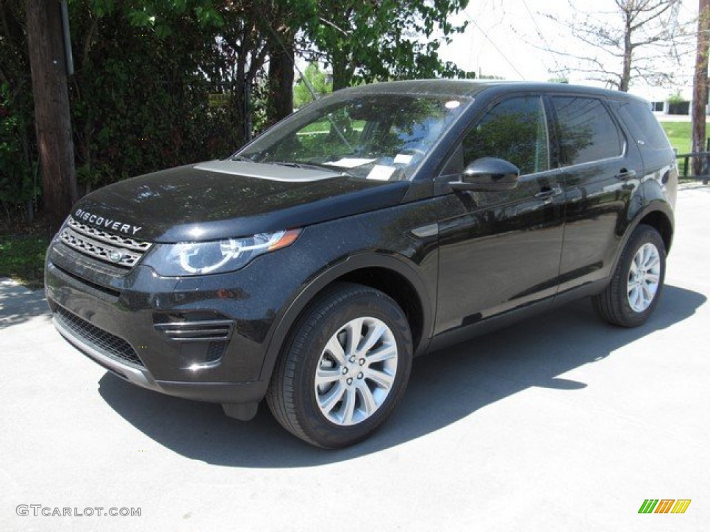 Santorini Black Metallic 2019 Land Rover Discovery Sport SE Exterior Photo #135279627