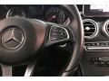 2016 Mercedes-Benz GLC Black Interior Steering Wheel Photo