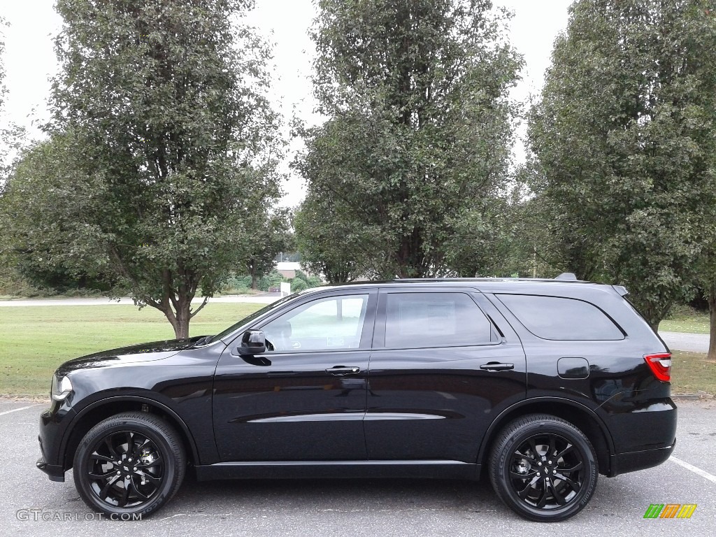 DB Black 2020 Dodge Durango SXT AWD Exterior Photo #135281160