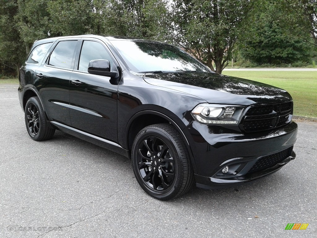 DB Black 2020 Dodge Durango SXT AWD Exterior Photo #135281217