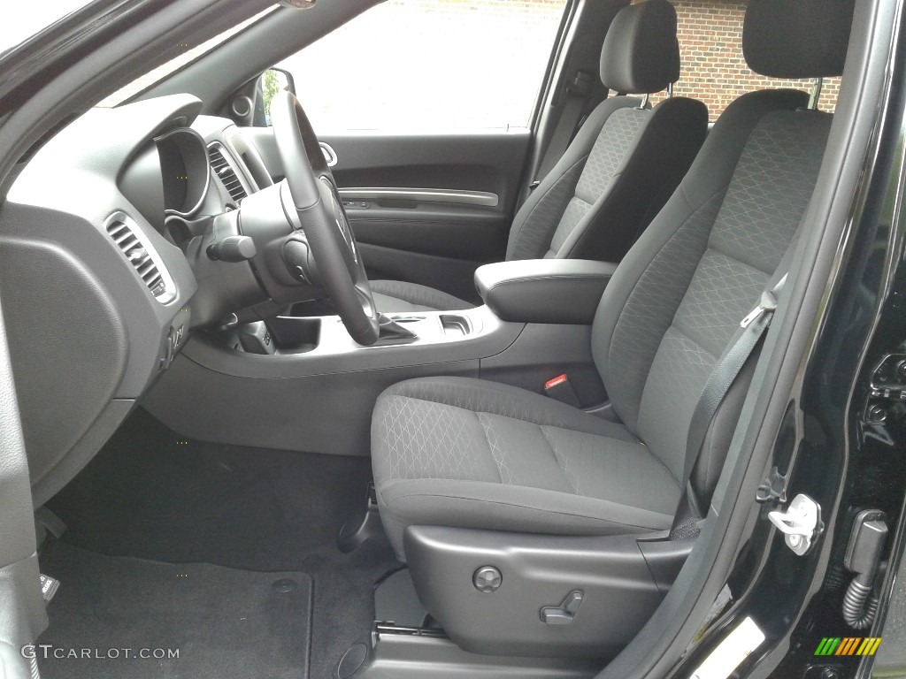 Black Interior 2020 Dodge Durango SXT AWD Photo #135281313