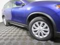 2017 Caspian Blue Nissan Rogue S AWD  photo #4