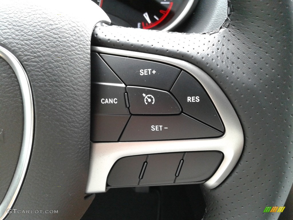 2020 Dodge Durango SXT AWD Black Steering Wheel Photo #135281493