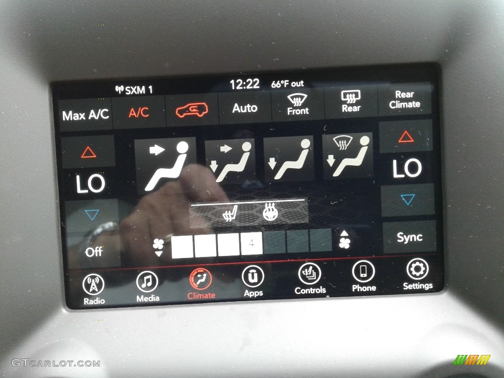 2020 Dodge Durango SXT AWD Controls Photo #135281568