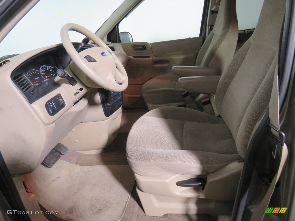 2003 Windstar LX - Spruce Green Metallic / Medium Parchment photo #28