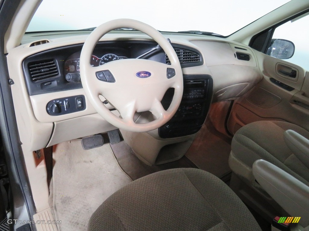 2003 Windstar LX - Spruce Green Metallic / Medium Parchment photo #29
