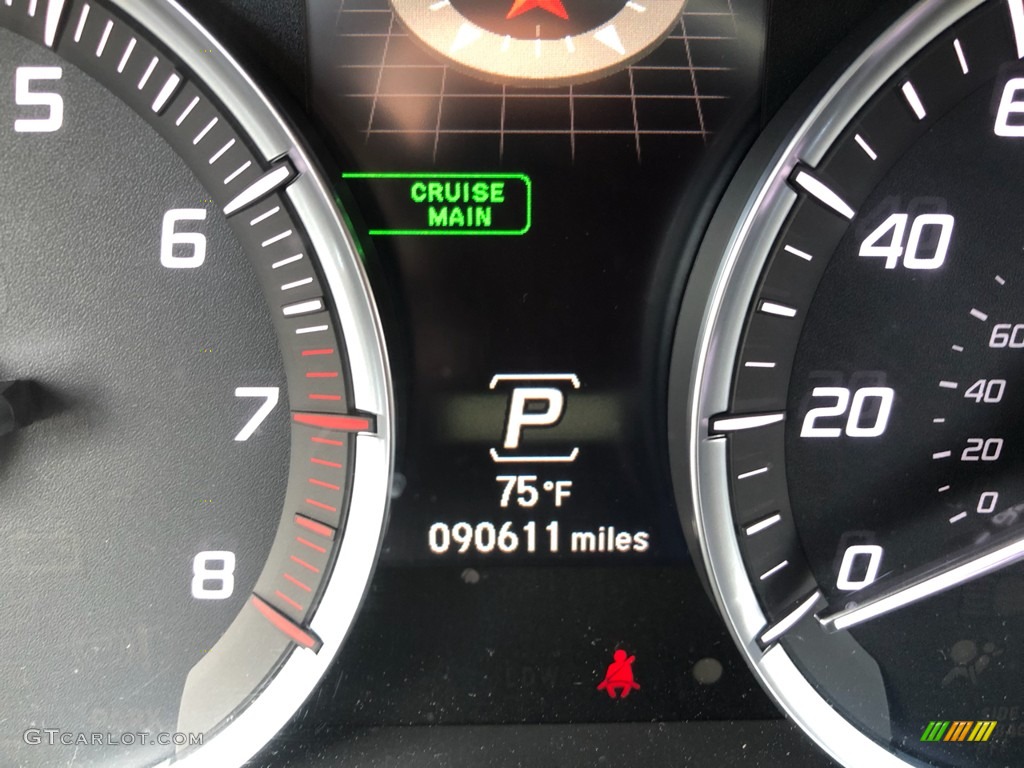 2014 MDX SH-AWD Technology - Fathom Blue Pearl / Graystone photo #13