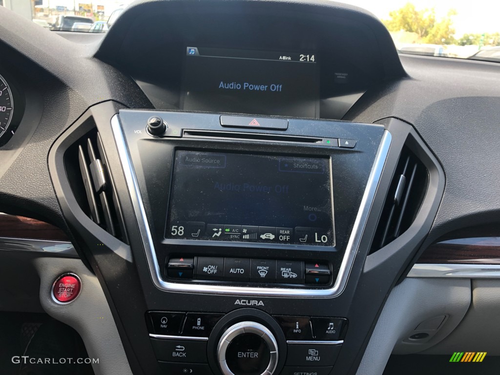 2014 MDX SH-AWD Technology - Fathom Blue Pearl / Graystone photo #14