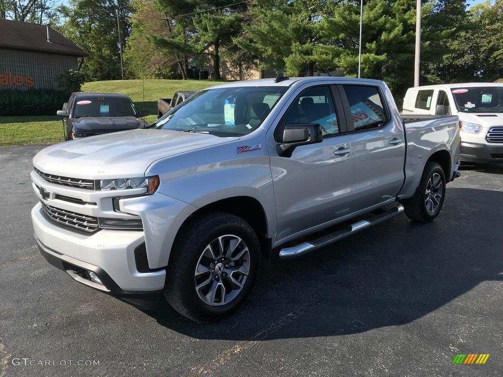 2019 Silverado 1500 RST Crew Cab 4WD - Silver Ice Metallic / Jet Black photo #2
