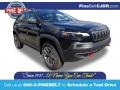 Diamond Black Crystal Pearl - Cherokee Trailhawk 4x4 Photo No. 1