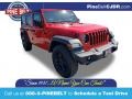 2020 Firecracker Red Jeep Wrangler Unlimited Sport 4x4  photo #1