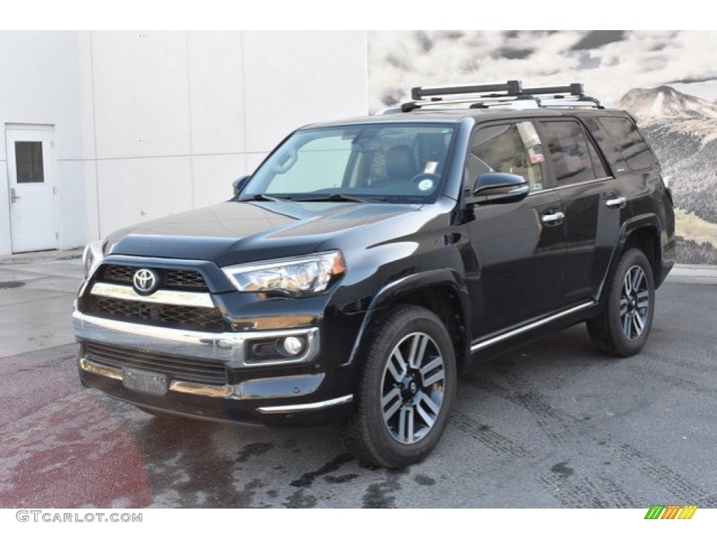 2015 4Runner Limited 4x4 - Attitude Black / Black photo #2