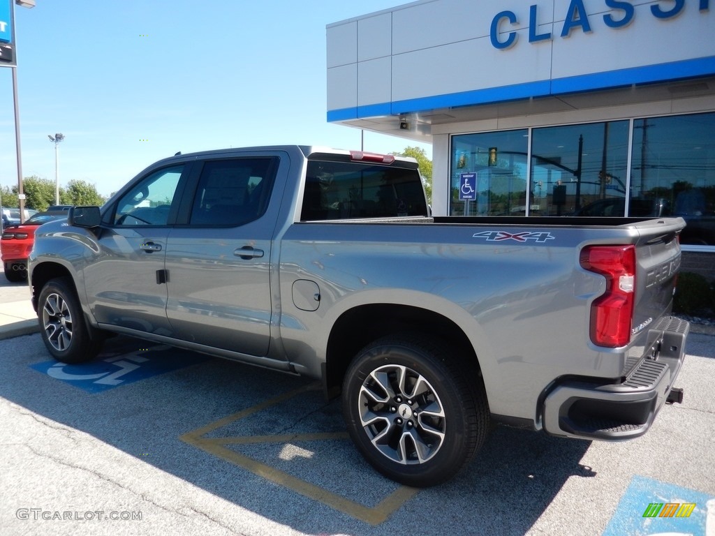 2020 Silverado 1500 RST Crew Cab 4x4 - Satin Steel Metallic / Jet Black photo #5