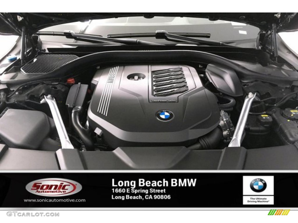 2020 7 Series 740i Sedan - Black Sapphire Metallic / Black photo #8