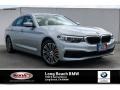 2019 Glacier Silver Metallic BMW 5 Series 540i Sedan  photo #1