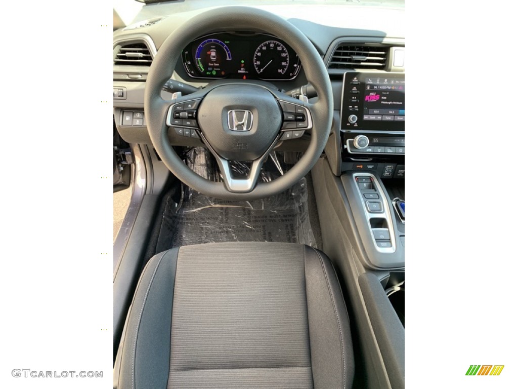2020 Honda Insight EX Black Steering Wheel Photo #135289475