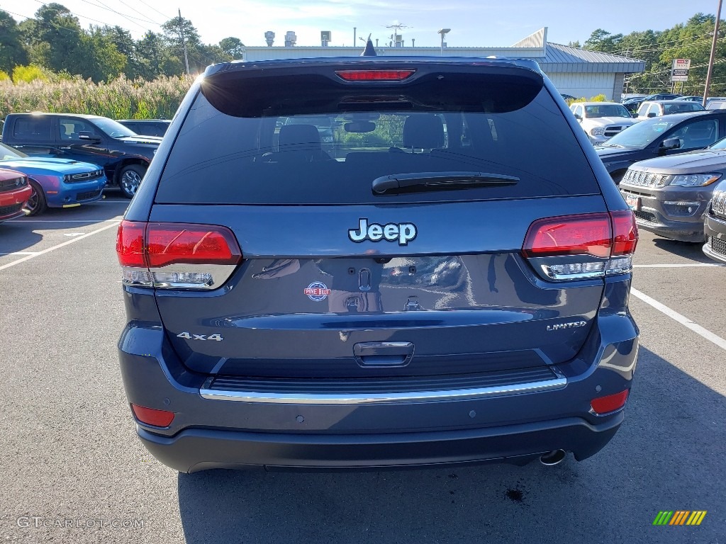 2020 Grand Cherokee Limited 4x4 - Slate Blue Pearl / Black photo #5