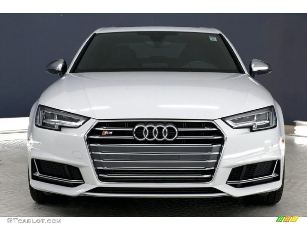 2018 S4 Premium Plus quattro Sedan - Glacier White Metallic / Black photo #2