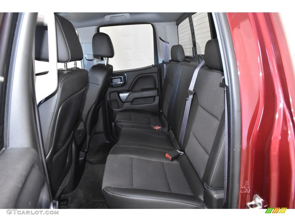 2015 Sierra 1500 SLE Double Cab 4x4 - Sonoma Red Metallic / Jet Black photo #8
