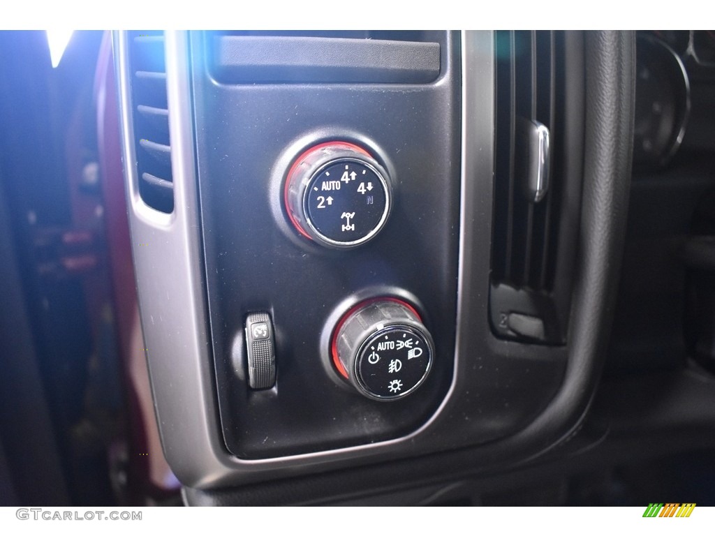 2015 Sierra 1500 SLE Double Cab 4x4 - Sonoma Red Metallic / Jet Black photo #11
