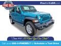 2020 Bikini Pearl Jeep Wrangler Unlimited Sport 4x4  photo #1