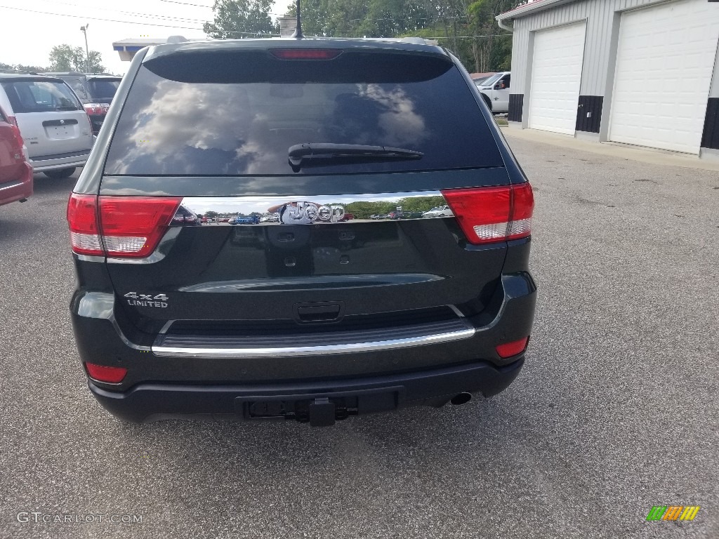 2011 Grand Cherokee Limited 4x4 - Natural Green Pearl / Black/Light Frost Beige photo #4