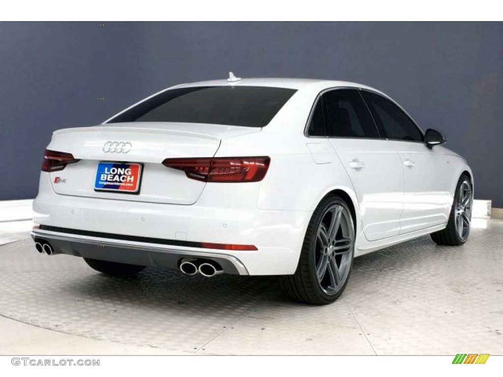 2018 S4 Premium Plus quattro Sedan - Glacier White Metallic / Black photo #30