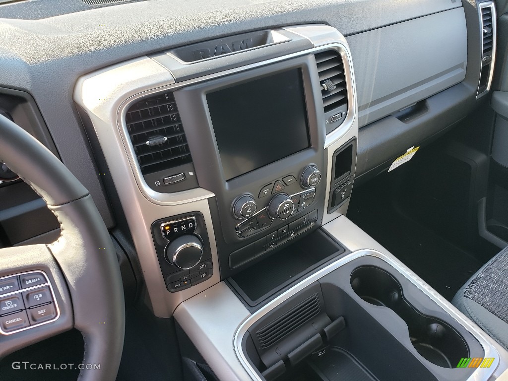 2019 1500 Classic Warlock Quad Cab 4x4 - Diamond Black Crystal Pearl / Black/Diesel Gray photo #10