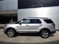 2019 Ingot Silver Ford Explorer Limited 4WD  photo #2