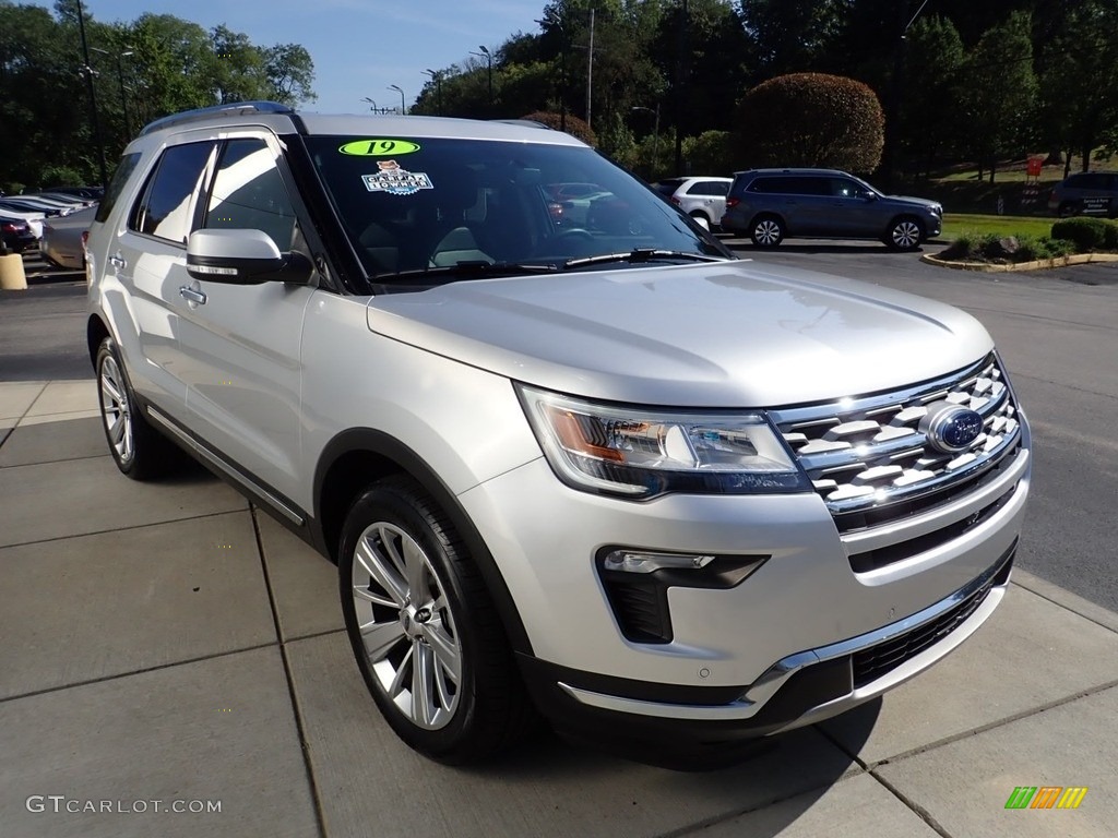 2019 Explorer Limited 4WD - Ingot Silver / Medium Black photo #8