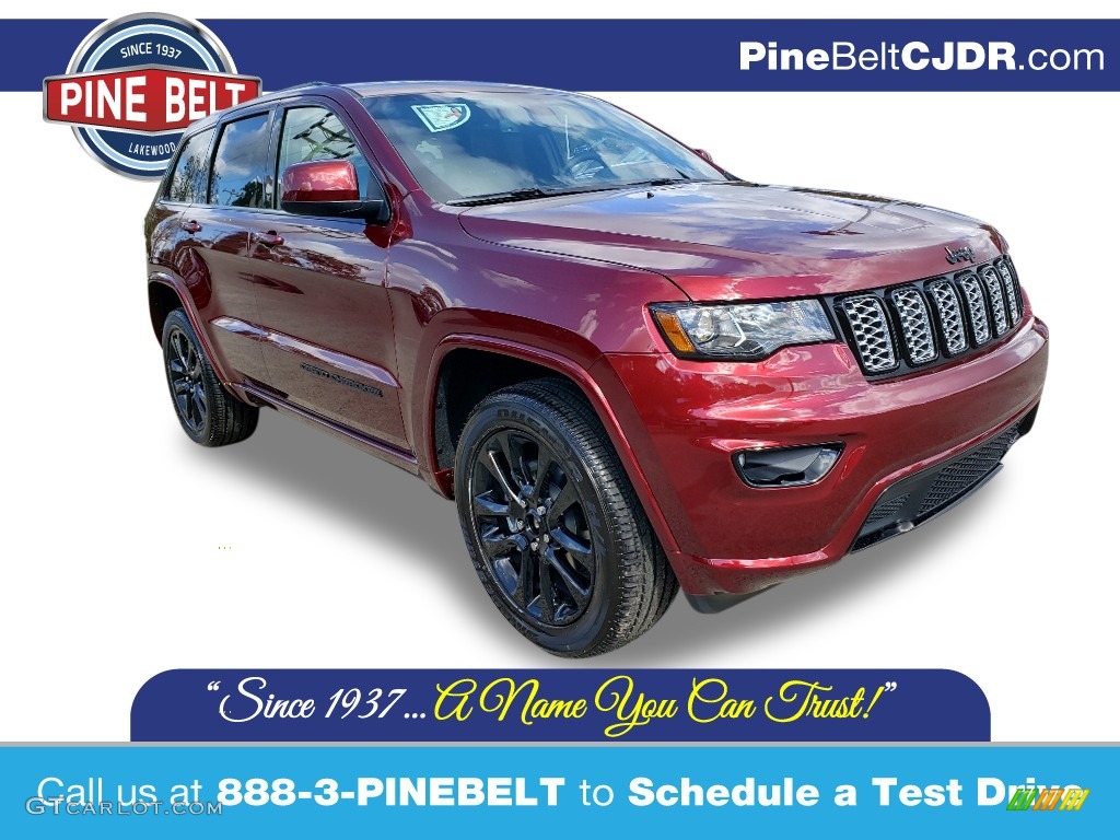 2020 Grand Cherokee Altitude 4x4 - Velvet Red Pearl / Black photo #1