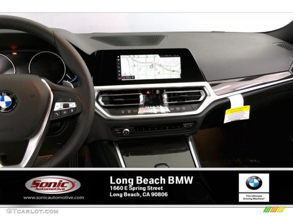 2020 3 Series 330i Sedan - Glacier Silver Metallic / Black photo #5